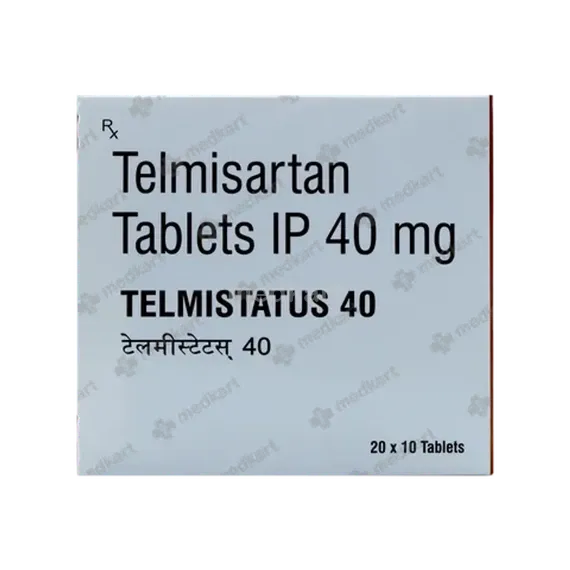 telmistatus 40mg tablet 10's